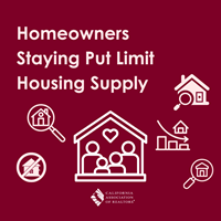 Homeowners Staying Put Limit Housing Supply
